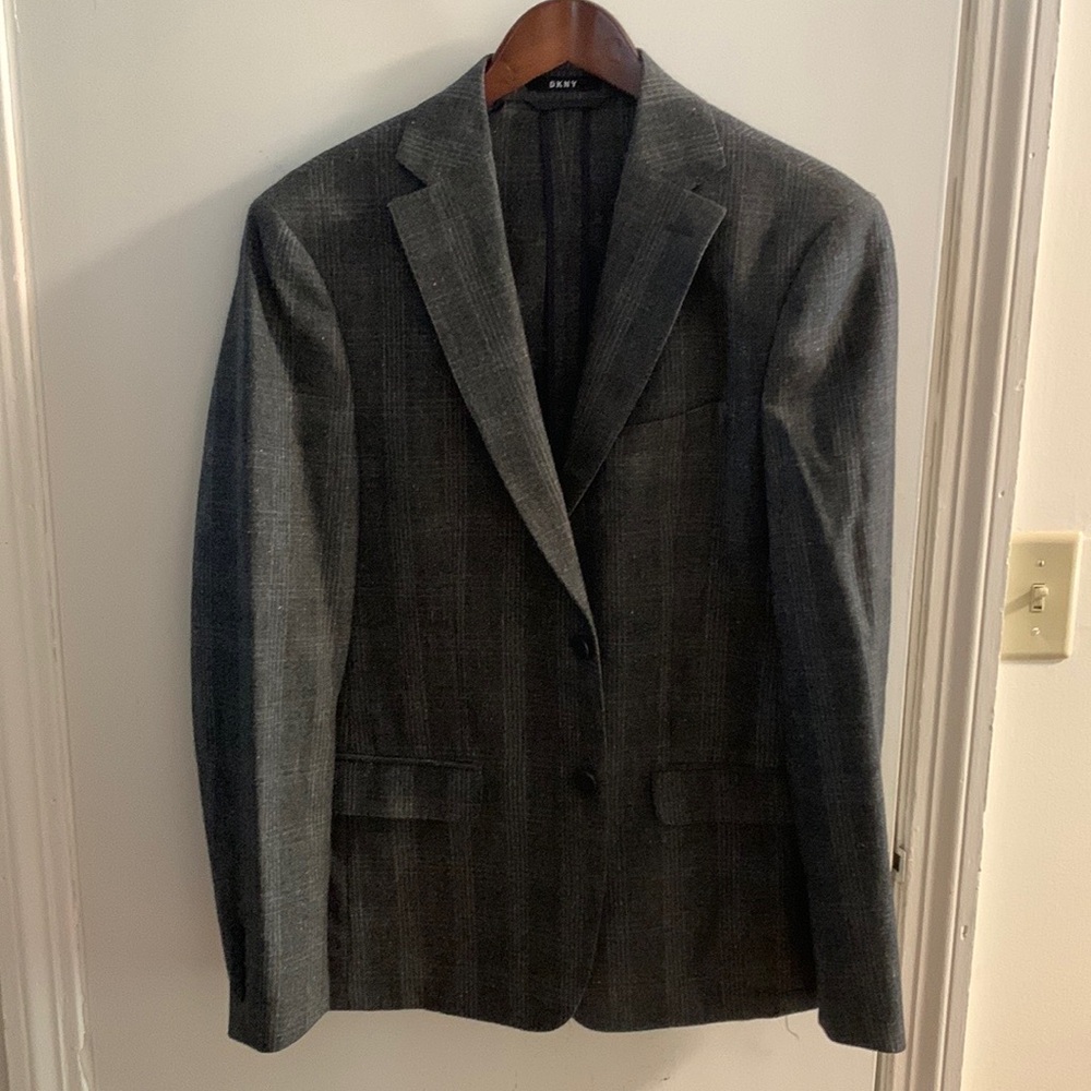 DKNY gray blazer